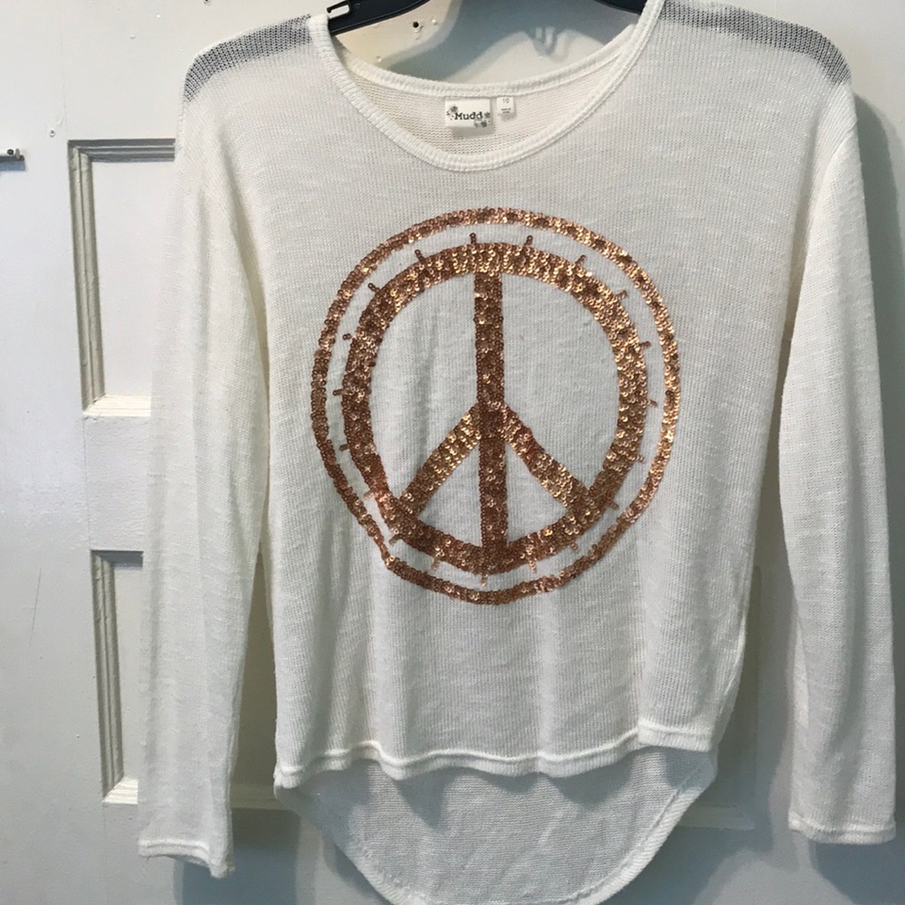 Long sleeve peace sign shirt ☮️